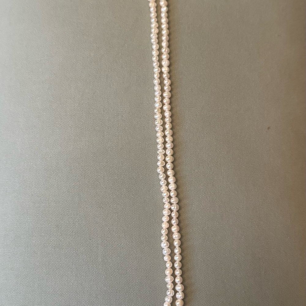 14” Pearl beaded strands two in total